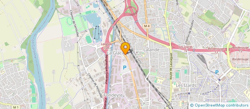 localisation de l'entreprise LE LLORET SARL  TOULOUSE