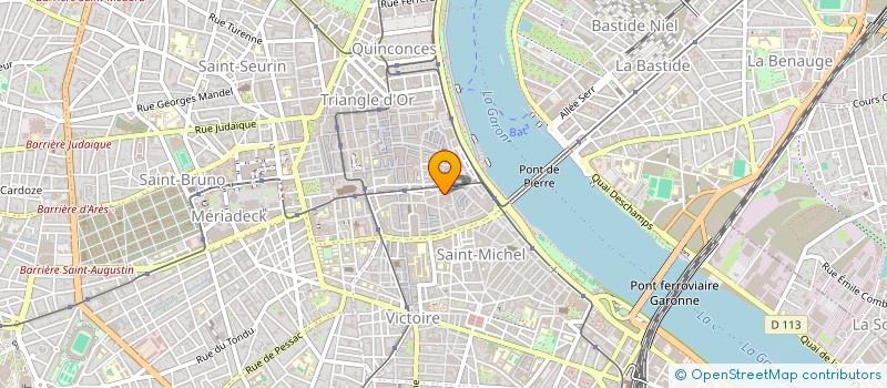 localisation de l'entreprise LE LOCAL  CENON