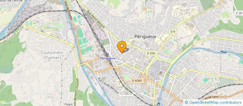 localisation de l'entreprise LE LOCAL 90 à PERIGUEUX