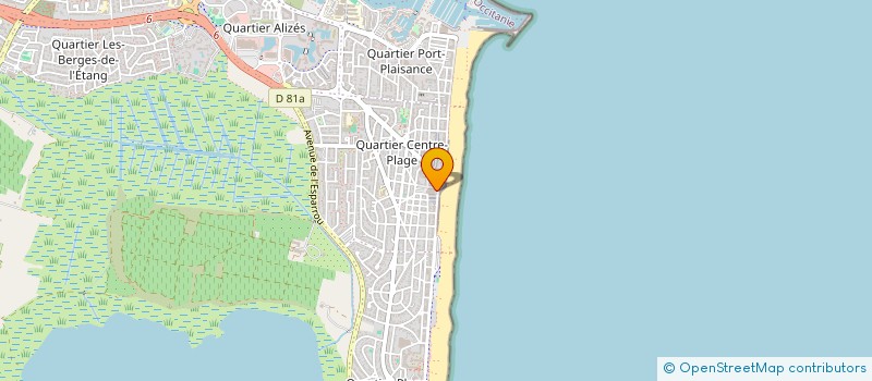 localisation de l'entreprise LE LOCAL  CANET-EN-ROUSSILLON