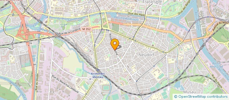 localisation de l'entreprise LE LOCAL A NEUDORF à STRASBOURG
