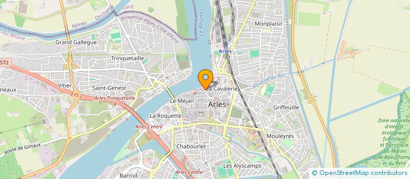 localisation de l'entreprise LE LOCAL ASSOCIATIF à ARLES