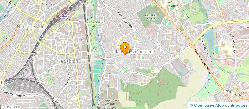 localisation de l'entreprise LE LOCAL GOURMAND  METZ