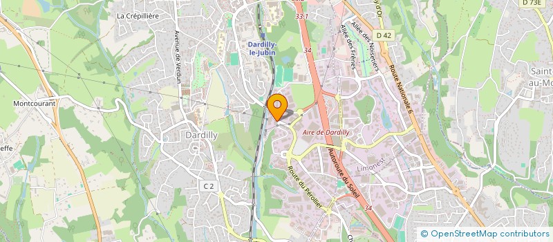 localisation de l'entreprise LE LOCAL PISCINE  DARDILLY