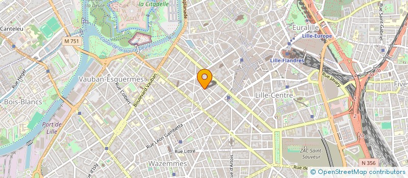 localisation de l'entreprise LE LOCALHOST à LILLE