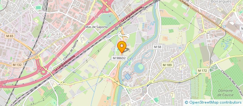 localisation de l'entreprise LE LOFT à LATTES