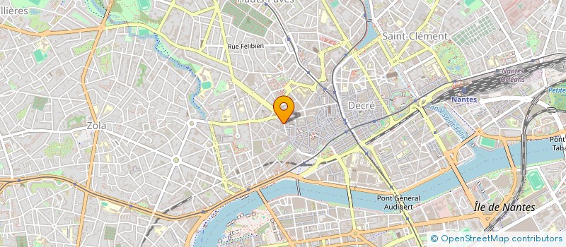 localisation de l'entreprise LE LOFT à NANTES