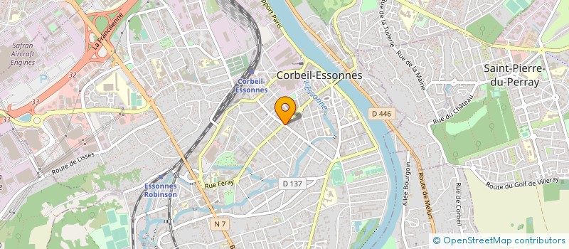 localisation de l'entreprise LE LOFT à CORBEIL-ESSONNES