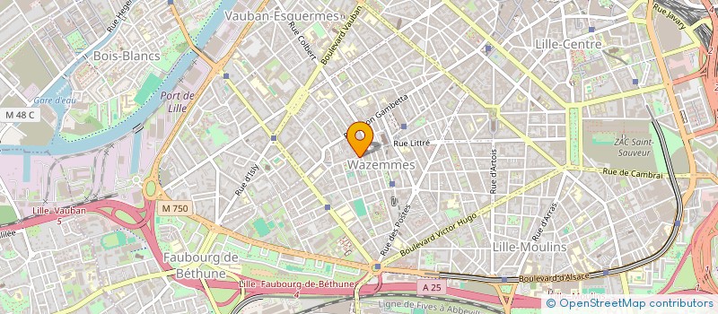 localisation de l'entreprise LE LOFT à LILLE