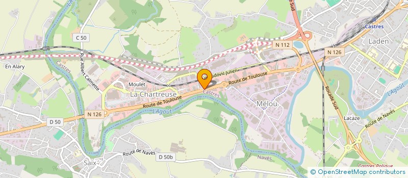 localisation de l'entreprise LE LOFT  CASTRES