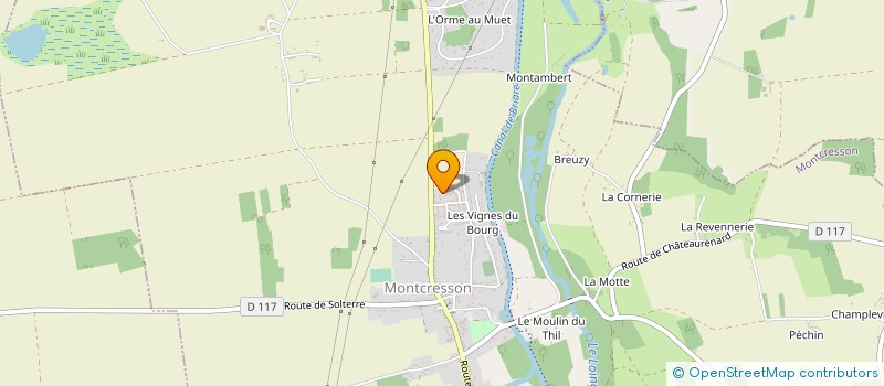 localisation de l'entreprise LE LOFT à MONTCRESSON