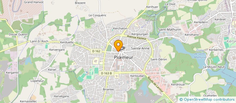 localisation de l'entreprise LE LOFT DE JULIE à PLOEMEUR