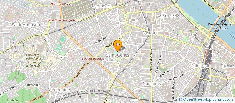 localisation de l'entreprise LE LOFT DE MON PERE  BORDEAUX