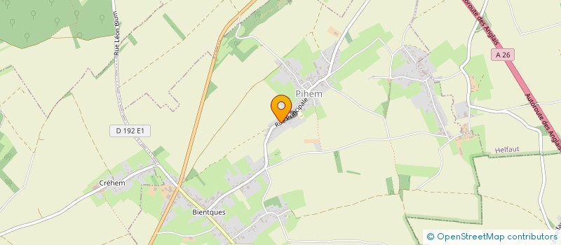 localisation de l'entreprise LE LOFT DU MONCHELET  PIHEM