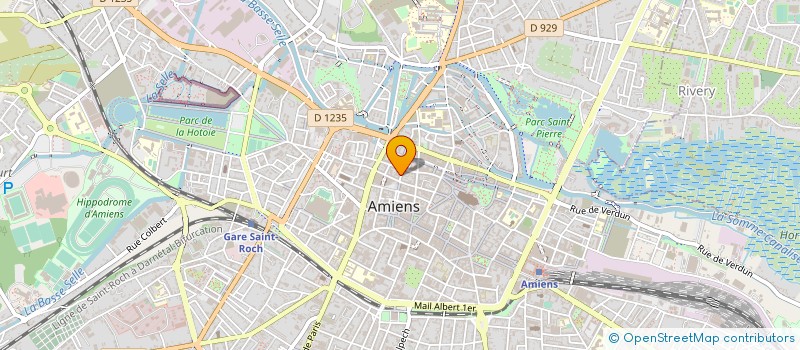 localisation de l'entreprise LE LOFT FITNESS à AMIENS