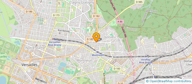 localisation de l'entreprise LE LOFT SPORTIF  VERSAILLES