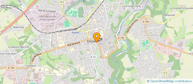 localisation de l'entreprise LE LOFT WK DINAN à DINAN