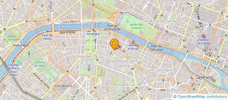 localisation de l'entreprise LE LOGEMENT CONFORTABLE à PARIS