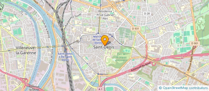 localisation de l'entreprise LE LOGEMENT DIONYSIEN à SAINT-DENIS