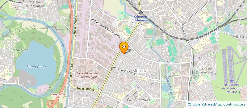 localisation de l'entreprise LE LOGEMENT LOCATIF II  STRASBOURG