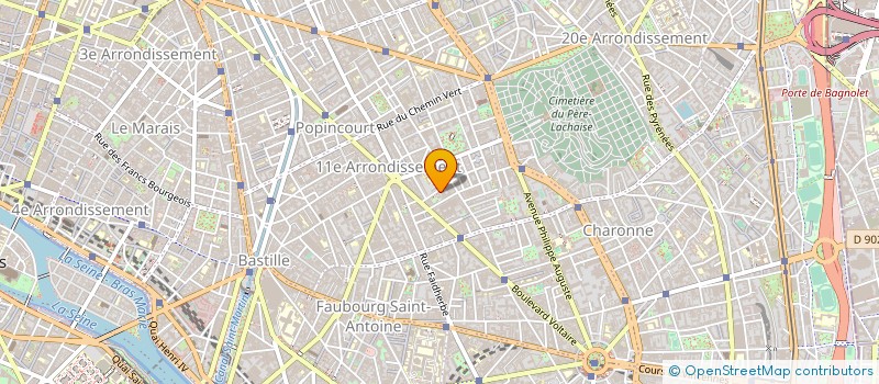 localisation de l'entreprise LE LOGEMENT SOLIDAIRE  PARIS