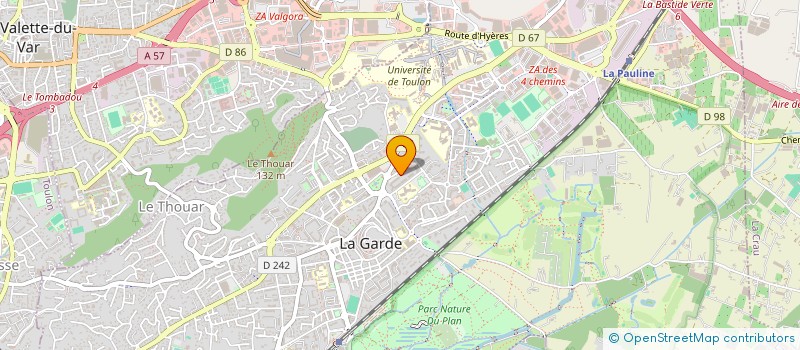 localisation de l'entreprise LE LOGEO à LA GARDE