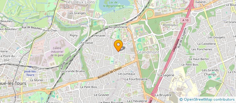 localisation de l'entreprise LE LOGIS à JOUE-LES-TOURS