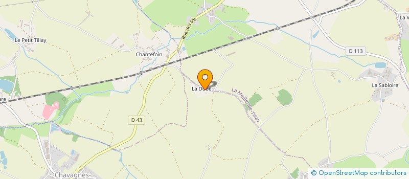 localisation de l'entreprise LE LOGIS à CHAVAGNES-LES-REDOUX