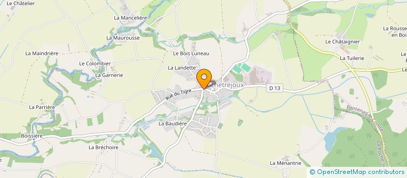 localisation de l'entreprise LE LOGIS à ESSARTS-EN-BOCAGE