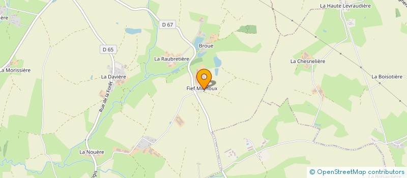 localisation de l'entreprise LE LOGIS à SAINT-MAURICE-DES-NOUES