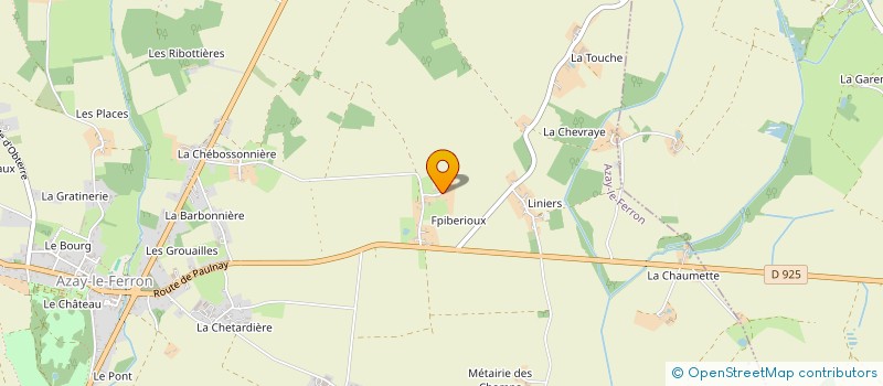 localisation de l'entreprise LE LOGIS à AZAY-LE-FERRON