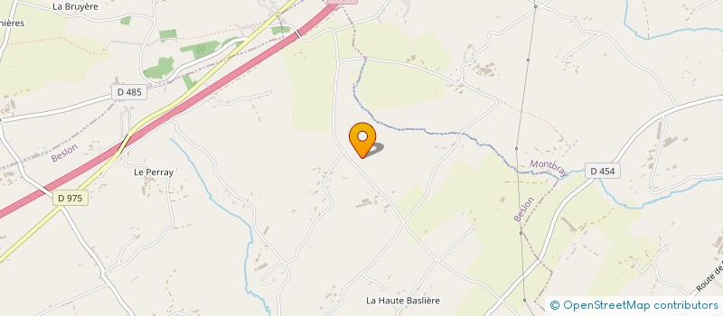 localisation de l'entreprise LE LOGIS DE CELINE  BESLON