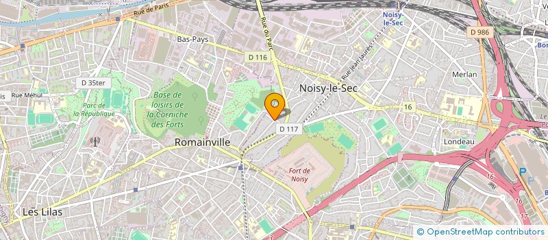 localisation de l'entreprise LE LOGIS DE L' ISLE à NOISY-LE-SEC