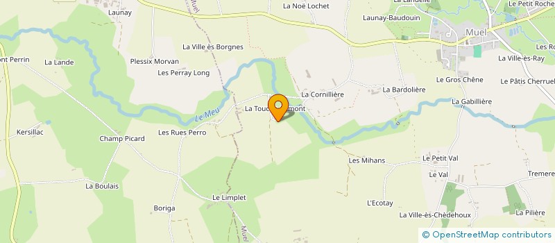 localisation de l'entreprise LE LOGIS DE LA CHOUETTE  MUEL