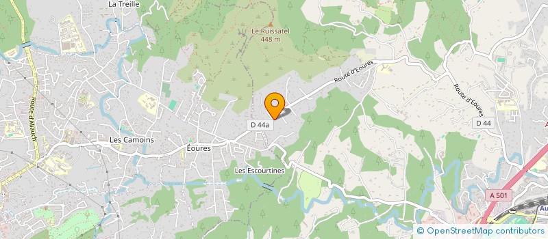 localisation de l'entreprise LE LOGIS DE LA PAGEOTTE  AUBAGNE