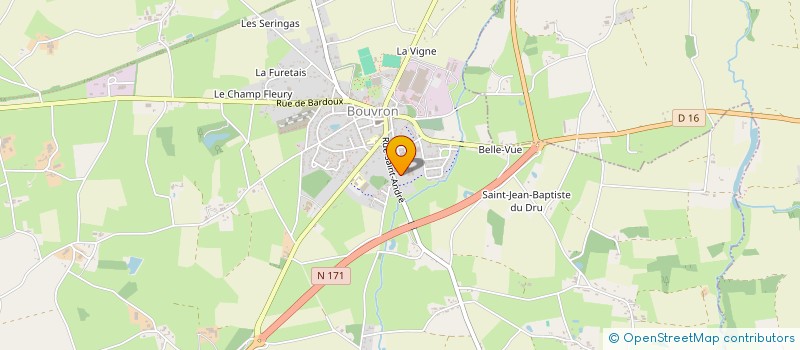 localisation de l'entreprise LE LOGIS DE LA PETITE FORET à BOUVRON