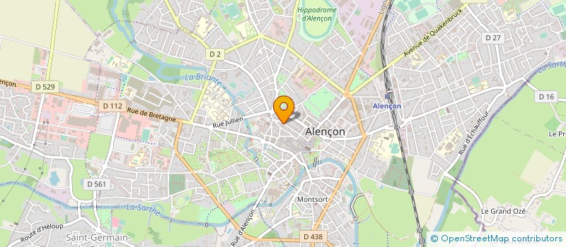 localisation de l'entreprise LE LOGIS DES CADETS à ALENCON