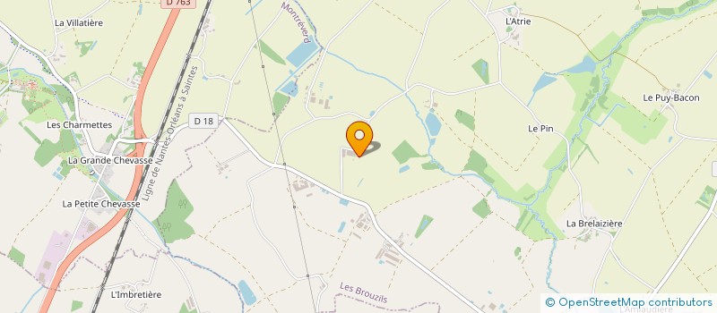 localisation de l'entreprise LE LOGIS DU TREHAN  LES BROUZILS