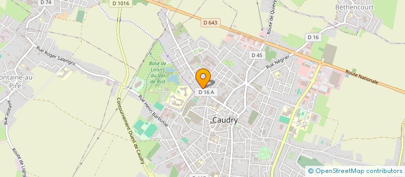 localisation de l'entreprise LE LOGIS TRADITIONNEL  CAUDRY