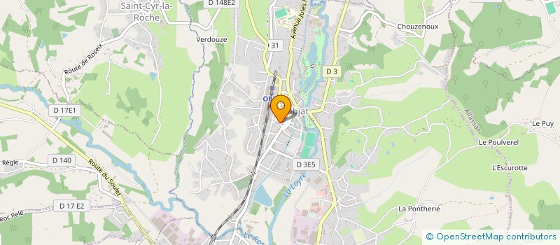 localisation de l'entreprise LE LOGIS VARSOIS  VARS-SUR-ROSEIX