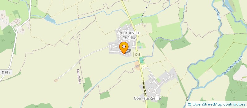 localisation de l'entreprise LE LOHIC III  POURNOY-LA-CHETIVE