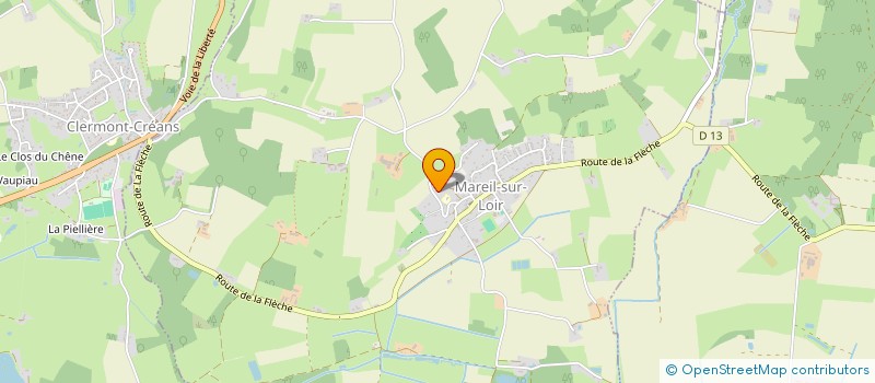 localisation de l'entreprise LE LOIR ENERGIES RENOUVELABLES  MAREIL-SUR-LOIR