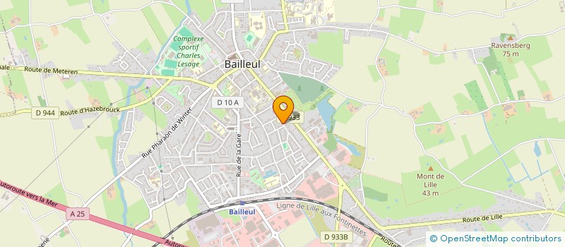 localisation de l'entreprise LE LONCHAMP BAILLEUL à BAILLEUL