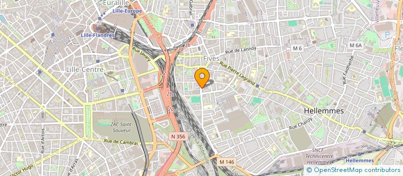 localisation de l'entreprise LE LONG POT à LILLE