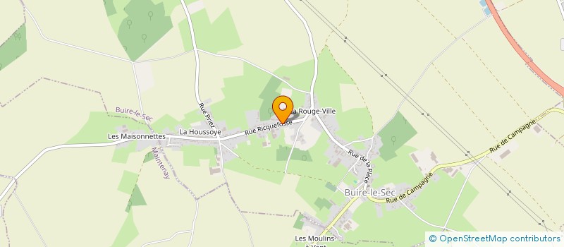 localisation de l'entreprise LE LONG RAYON  BUIRE-LE-SEC