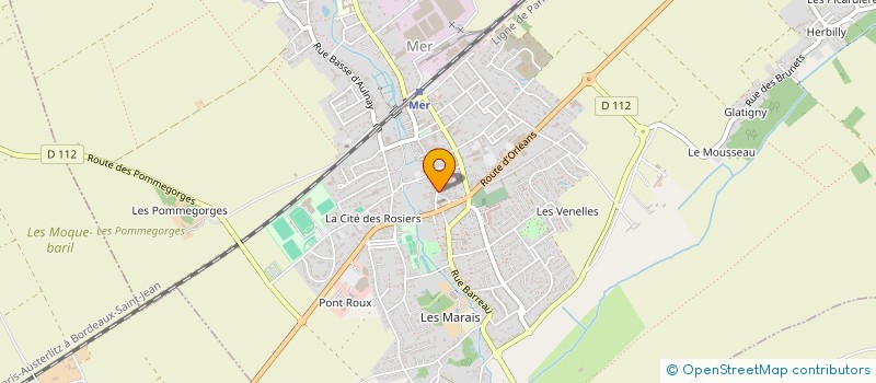 localisation de l'entreprise LE LONGCHAMP à MER