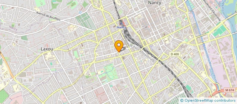 localisation de l'entreprise LE LONGCHAMP  NANCY