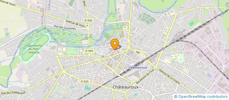 localisation de l'entreprise LE LORD à CHATEAUROUX