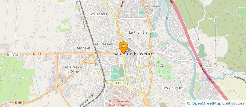 localisation de l'entreprise LE LORI à SALON-DE-PROVENCE