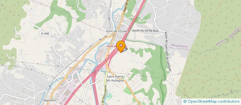 localisation de l'entreprise LE LORIOT à AUBAGNE